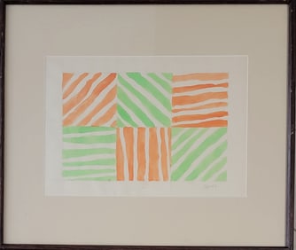 Ellsworth Kelly was an American painter, sculptor, and printmaker associated with hard-edge