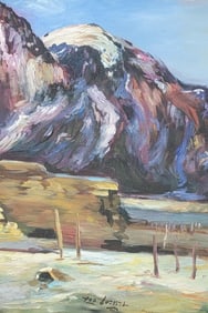 Rod Goebel was a post-impressionist painter of the American southwest landscape. Born in Austin,