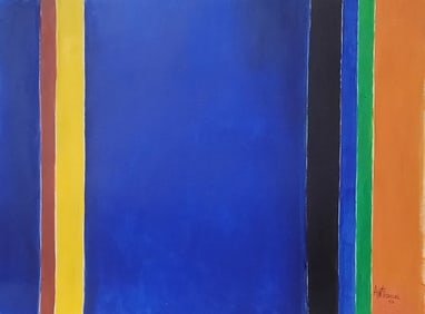 Alma Thomas was the first graduate of Howard University’s art department. She then dedicated over