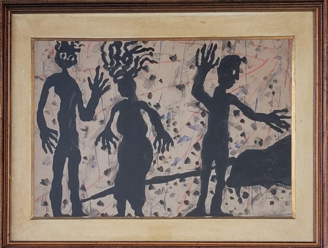 Louis Adolphe Soutter was a Swiss painter and graphic artist in the Art Brut style, who produced (1 of 1)