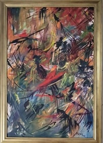 Orhon Mubin,(1924-1981) Turkish artist of the 20th century, produced a considerable body of drawings (1 of 4)