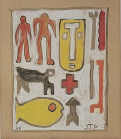 Joaquín Torres-García was a prominent Uruguayan-Spanish artist, theorist, and author, renowned for