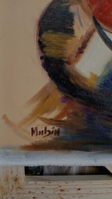 Orhon Mubin, Turkish artist of the 20th century, produced a considerable body of drawings and