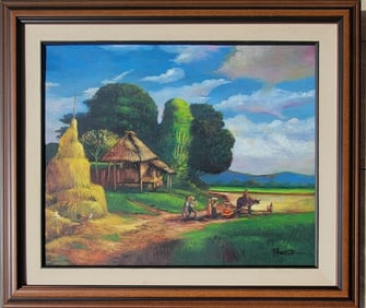 Fernando Amorsolo was an influential Filipino painter  born in Paco, Manila in 1892 . His use of