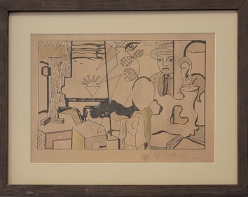 Roy Fox Lichtenstein was an American pop artist who used comic books and advertising to create