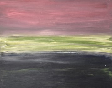 Edward "Ed" Clark was an abstract expressionist painter known for his broad, powerful brushstrokes,