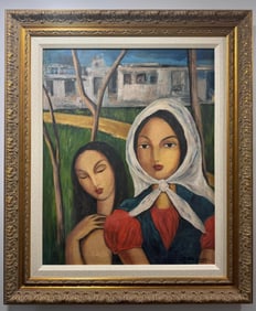 Víctor Manuel García Valdes was a Cuban painter. He was an early member of the "Vanguardia"