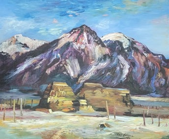 Rod Goebel was a post-impressionist painter of the American southwest landscape. Born in Austin,