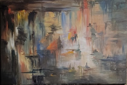 Orhon Mubin, Turkish artist of the 20th century, produced a considerable body of drawings and