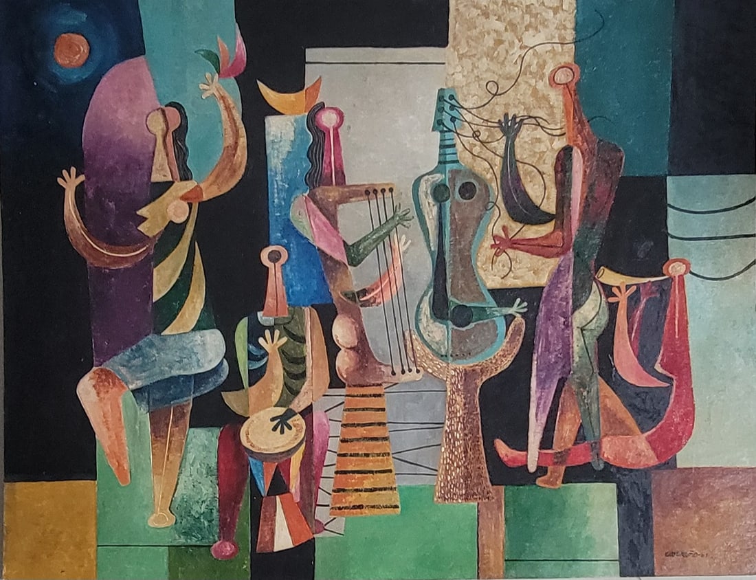 Mario Carreño was born in Havana in 1913. As many of the members of the second generation of modern: Mario Carreño was born in Havana in 1913. As many of the members of the second generation of modern Cuban artists, he attended the San Alejandro Academy of Fine Arts. He entered the Academy in 1925 b