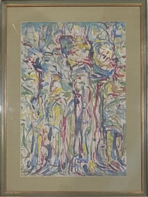 Paul Guiragossian was an Armenian-Lebanese artist from Jerusalem known for expressive paintings that