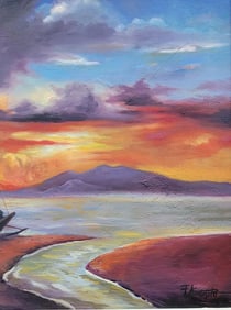 Fernando Amorsolo y Cueto was a portraitist and painter of rural Philippine landscapes. Nicknamed