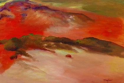 Richard Mayhew was an American landscape painter, illustrator, and arts educator, of Native and