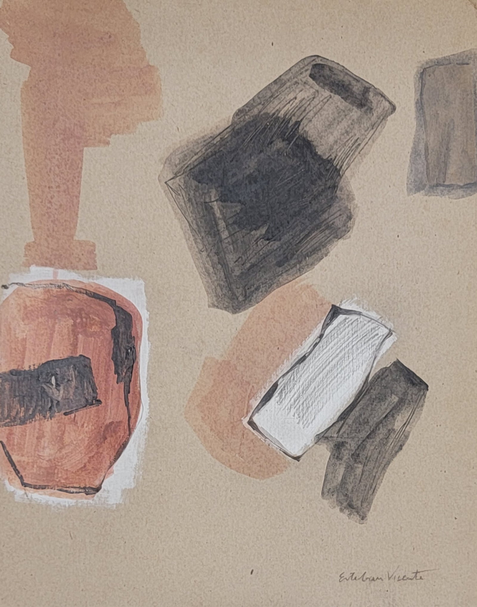 Esteban Vicente Pérez was a Spanish American painter born in Turégano, Spain. He was one of the: Esteban Vicente Pérez was a Spanish American painter born in Turégano, Spain. He was one of the first generation of New York School abstract expressionists. He identified as an antifascist.Private C