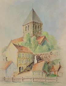 Colin Campbell Cooper, Jr. was an American impressionist painter of architectural paintings,