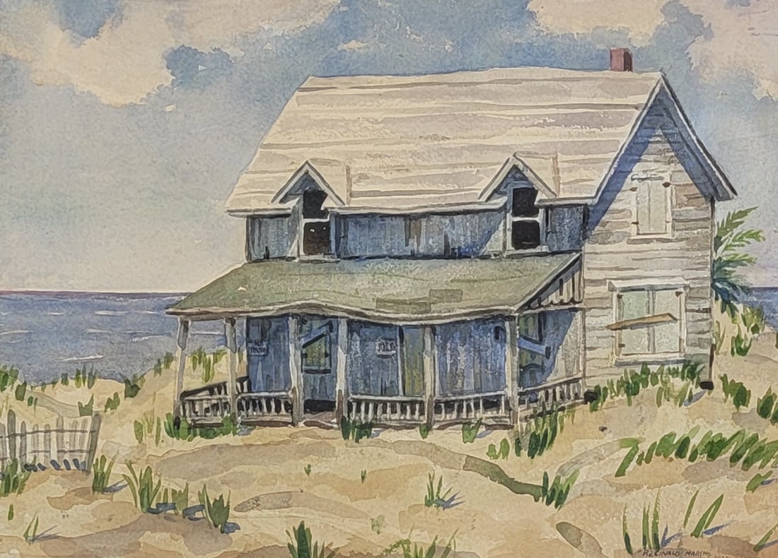 Reginald Marsh was an American painter, born in Paris, most notable for his depictions of life in: Reginald Marsh was an American painter, born in Paris, most notable for his depictions of life in New York City in the 1920s and 1930s. Crowded Coney Island beach scenes, popular entertainments such a