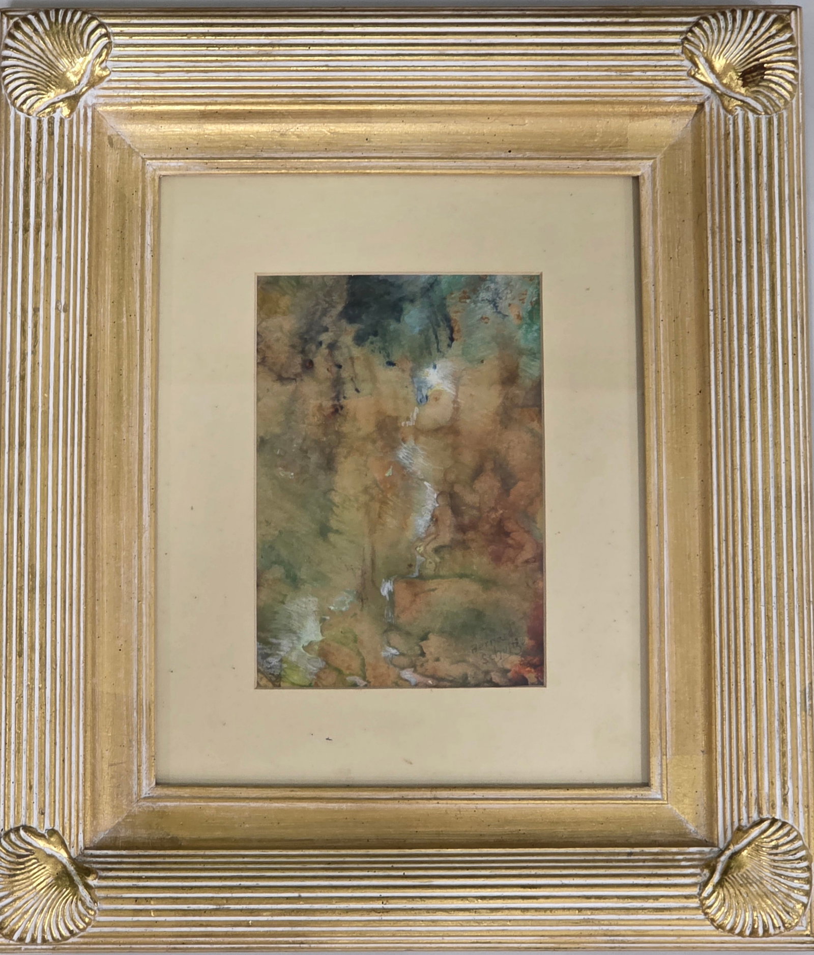 Bernard Schultze was a German abstract painter who co-founded the Quadriga group of artists along wi: Bernard Schultze was a German abstract painter who co-founded the Quadriga group of artists along with Karl Otto Götz and two other artists. On 7 July 1955 he married another painter named Ursula Blu