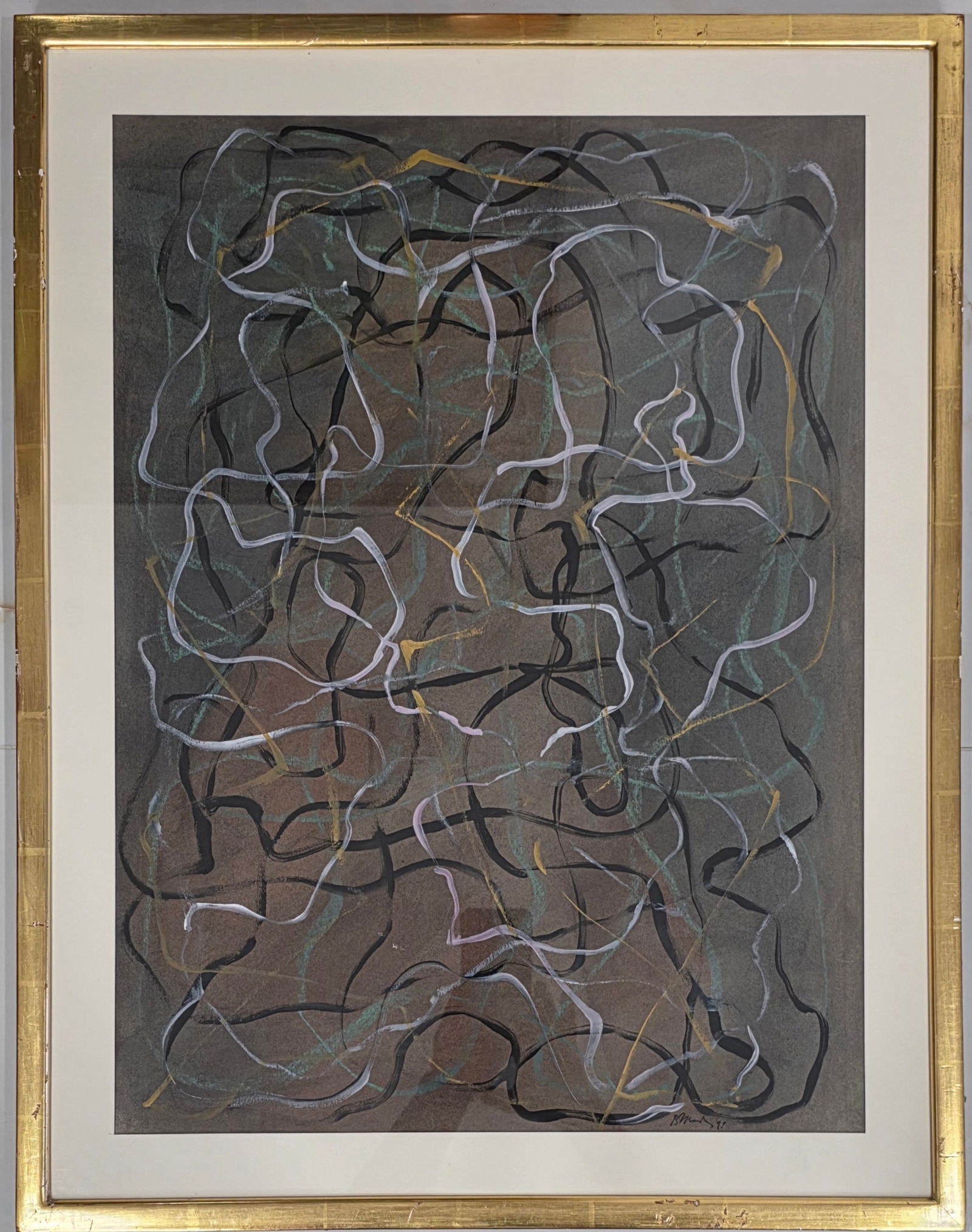 Brice Marden American Painter,Born: October 15, 1938 - Bronxville, NY.Died: August 9, 2023 - (1 of 3)