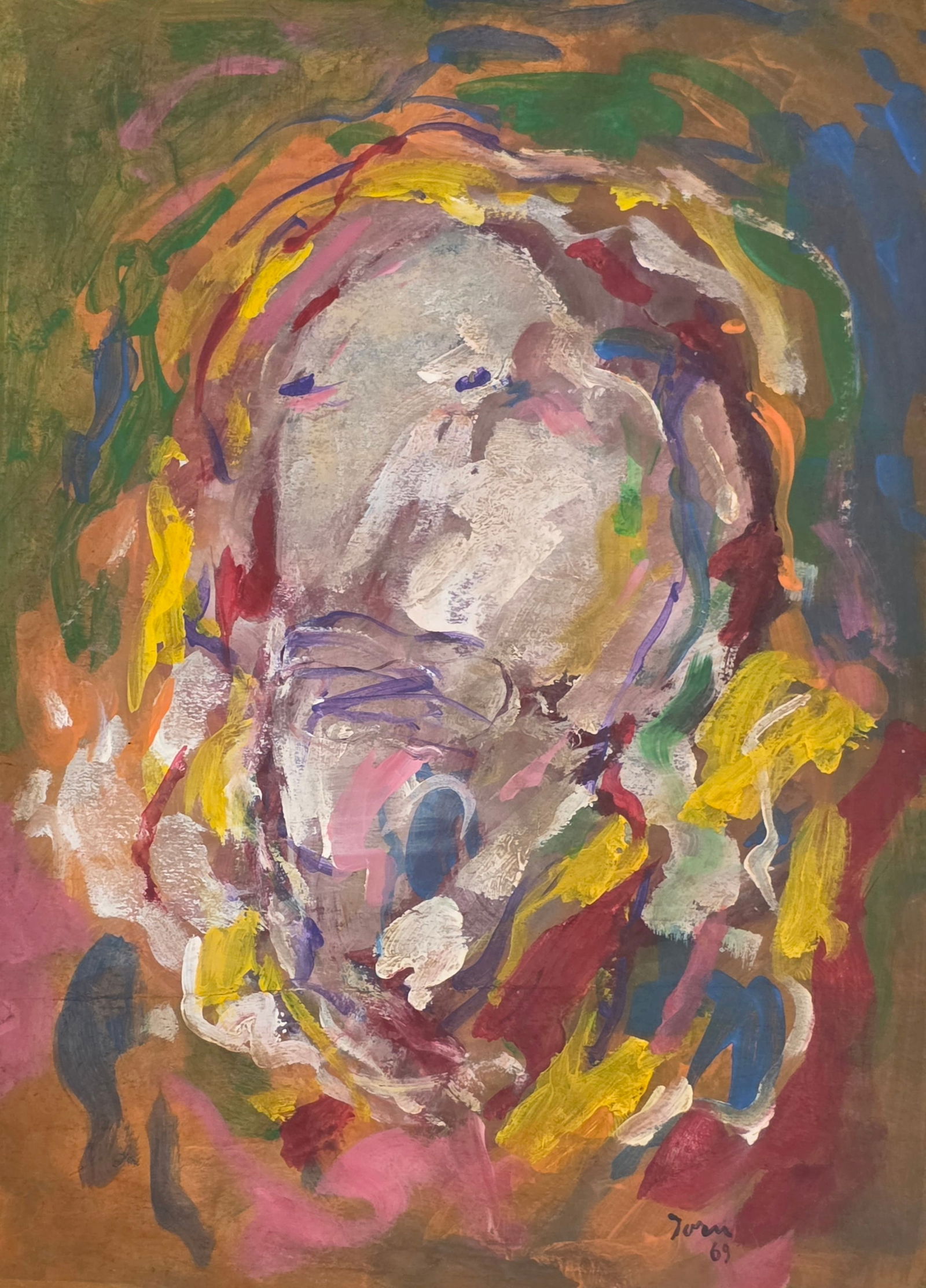 Asger Oluf Jorn was a Danish painter, sculptor, ceramic artist, and author. He was a founding member (1 of 2)