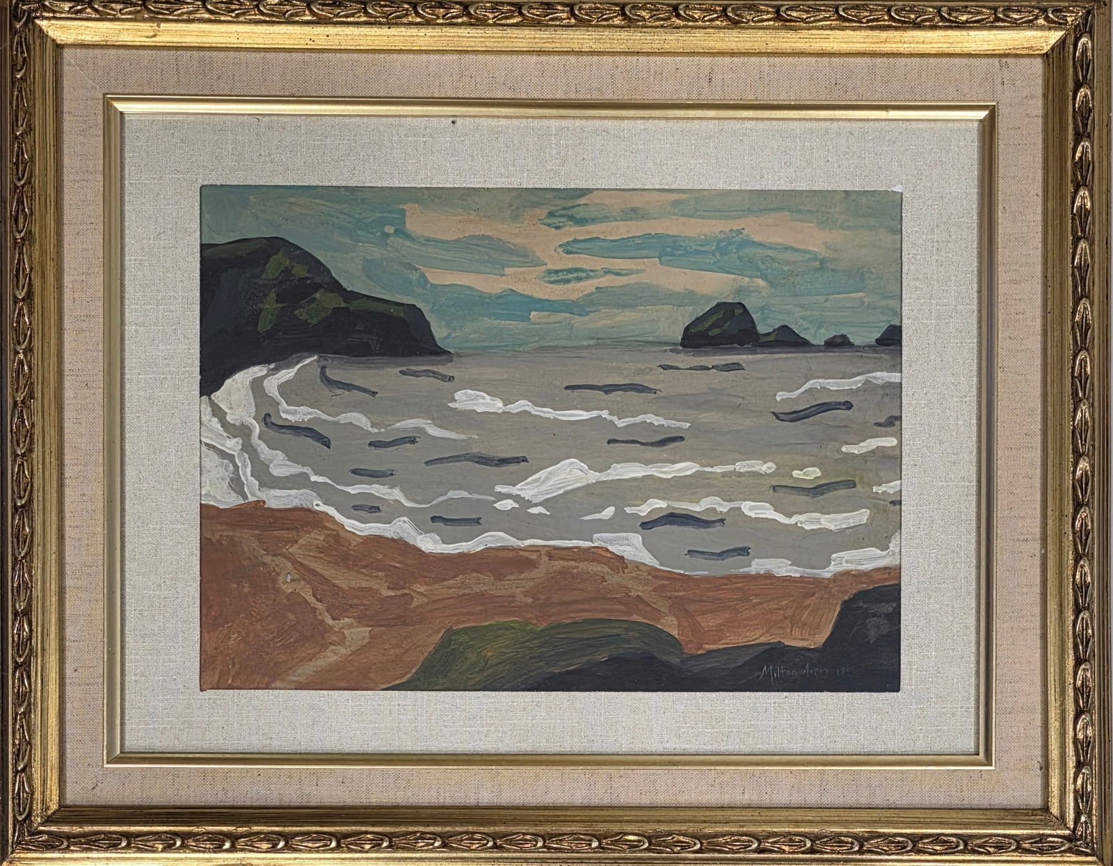 Milton Clark Avery was an American modern painter. Born in Altmar, New York, he moved to Connecticut (1 of 2)