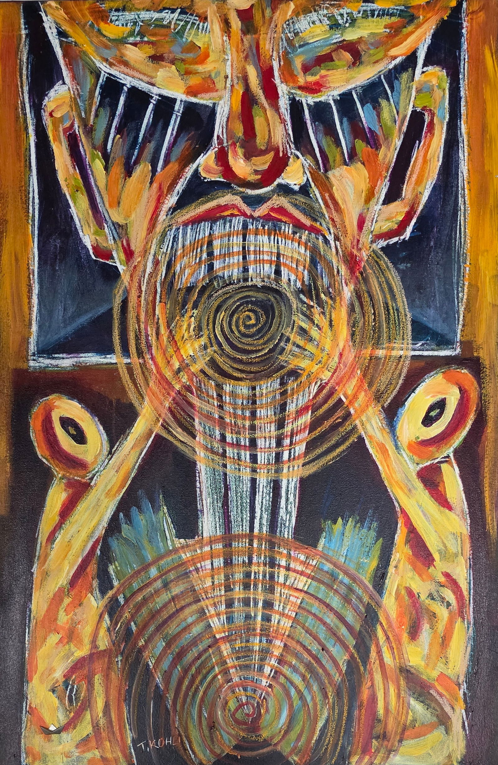 Thembinkosi Kohli ,South African Contemporary Modern Art incorporates inspiration from the subject (1 of 2)