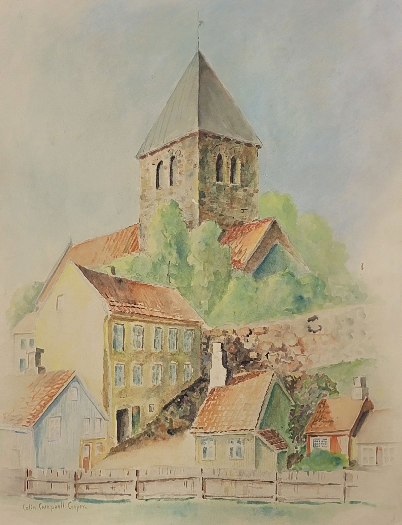 Colin Campbell Cooper, Jr. was an American impressionist painter of architectural paintings,: Colin Campbell Cooper, Jr. was an American impressionist painter of architectural paintings, especially of skyscrapers in New York City, Philadelphia, and Chicago. An avid traveler, he created many pa