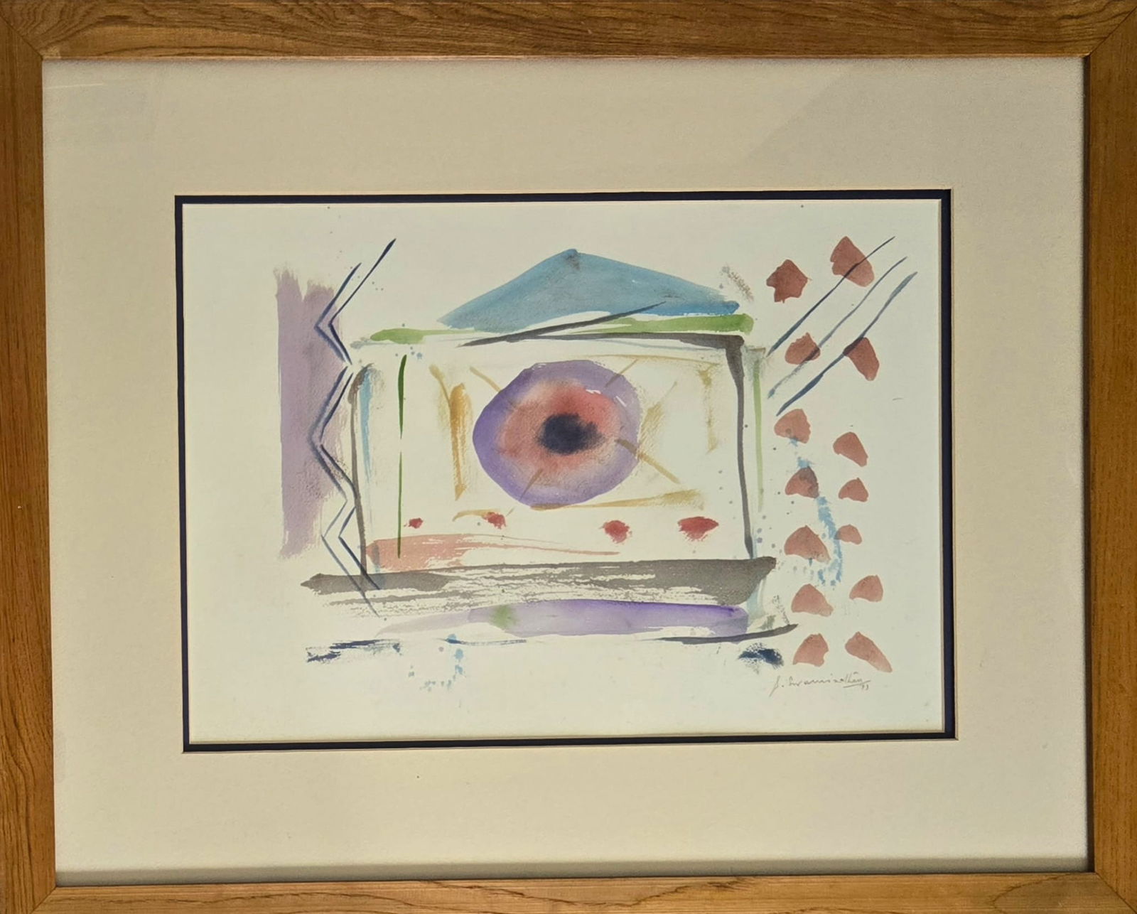 Jagdish Swaminathan popularly known as J. Swaminathan was an Indian artist, painter, poet and (1 of 2)