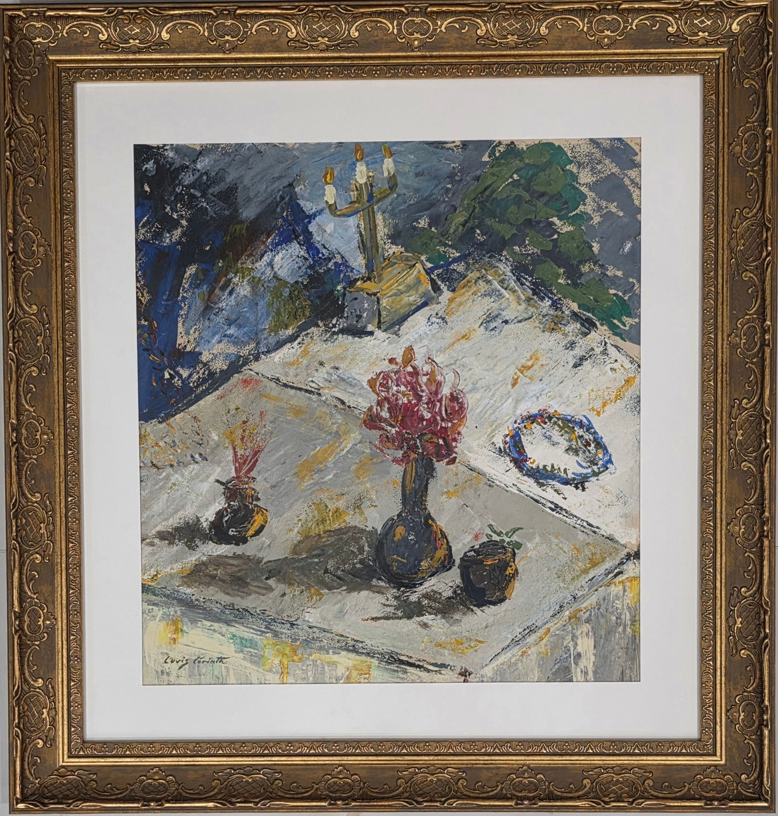 Lovis Corinth was a German artist and writer whose mature work as a painter and printmaker realized: Lovis Corinth was a German artist and writer whose mature work as a painter and printmaker realized a synthesis of impressionism and expressionism. Corinth studied in Paris and Munich, joined the Berl