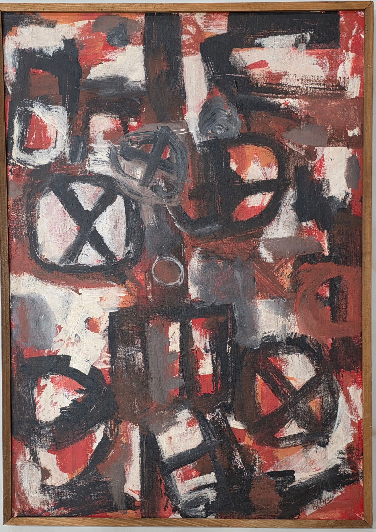 Guido Llinás (Pinar del Río, Cuba, 1923 – Paris, France, 2005) was an influential Cuban painter, (1 of 3)