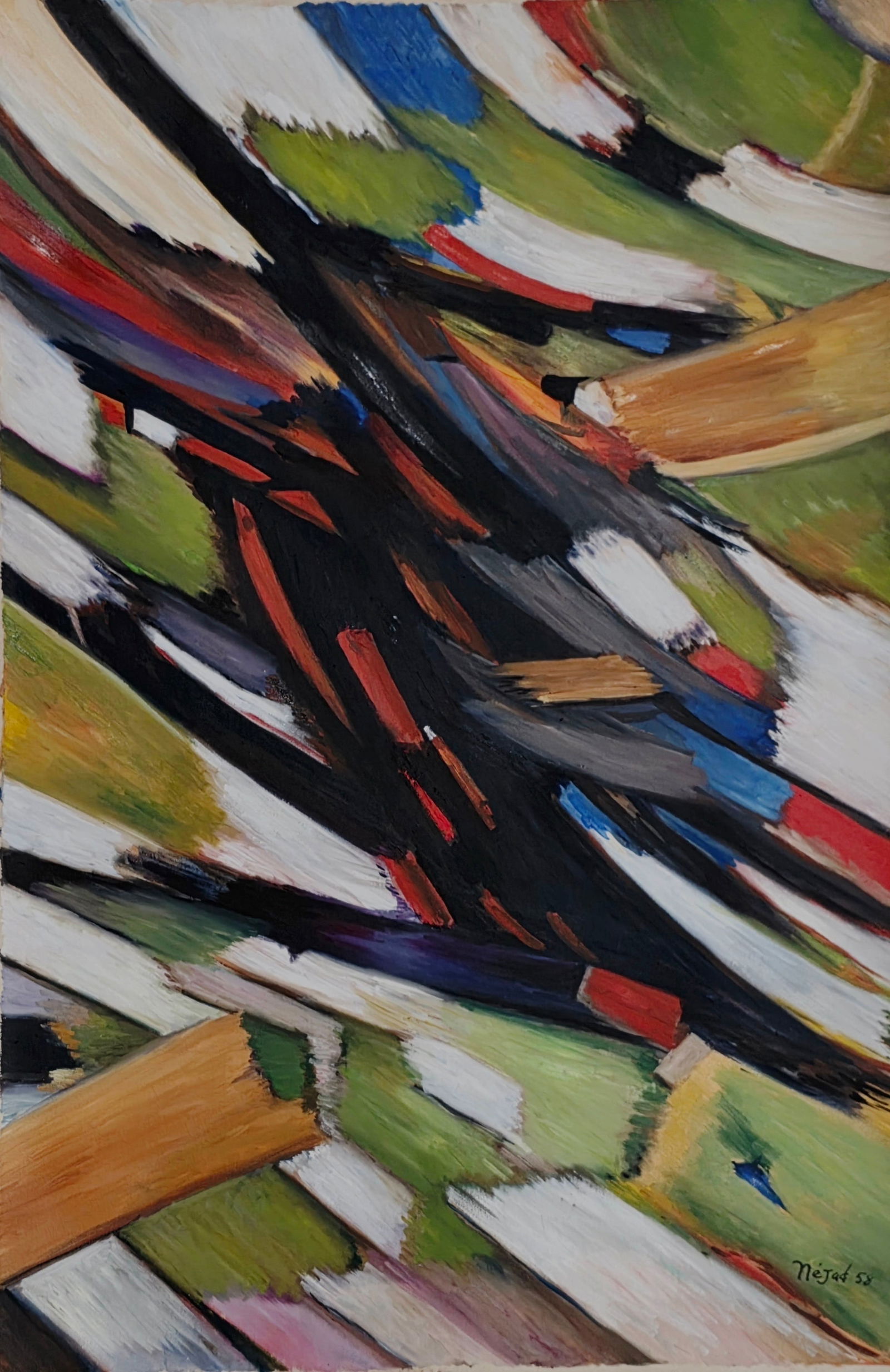 Nejad Melih Devrim was active/lived in Turkey, France . Born to a highly educated family of artists (1 of 3)