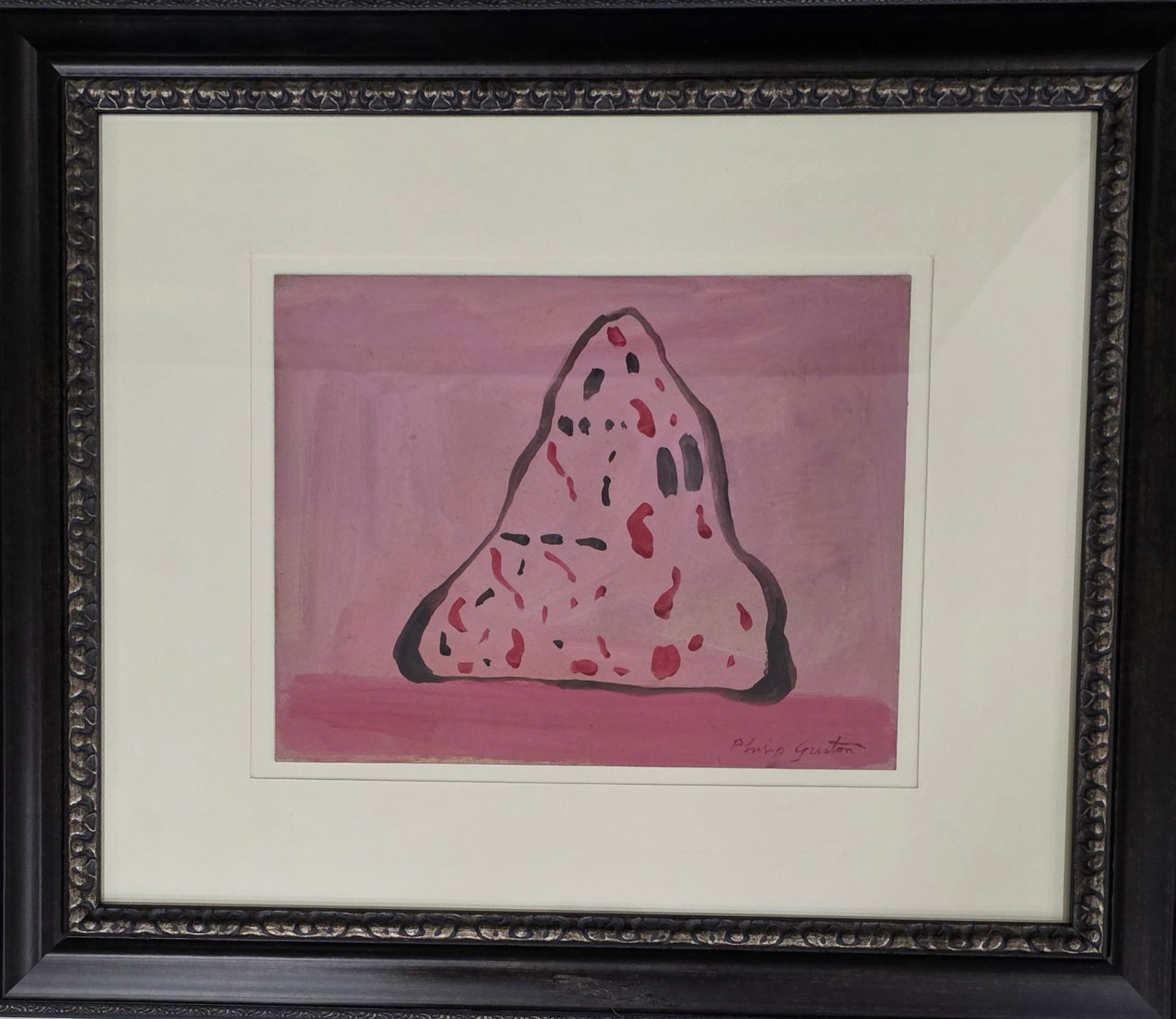 Philip Guston was a Canadian American painter, printmaker, muralist and draftsman. "Guston worked in (1 of 2)