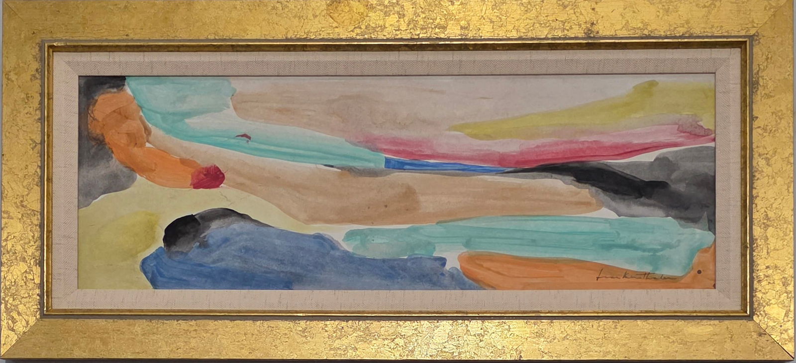 Helen Frankenthaler was an American abstract expressionist painter. She was a major contributor to t (1 of 2)