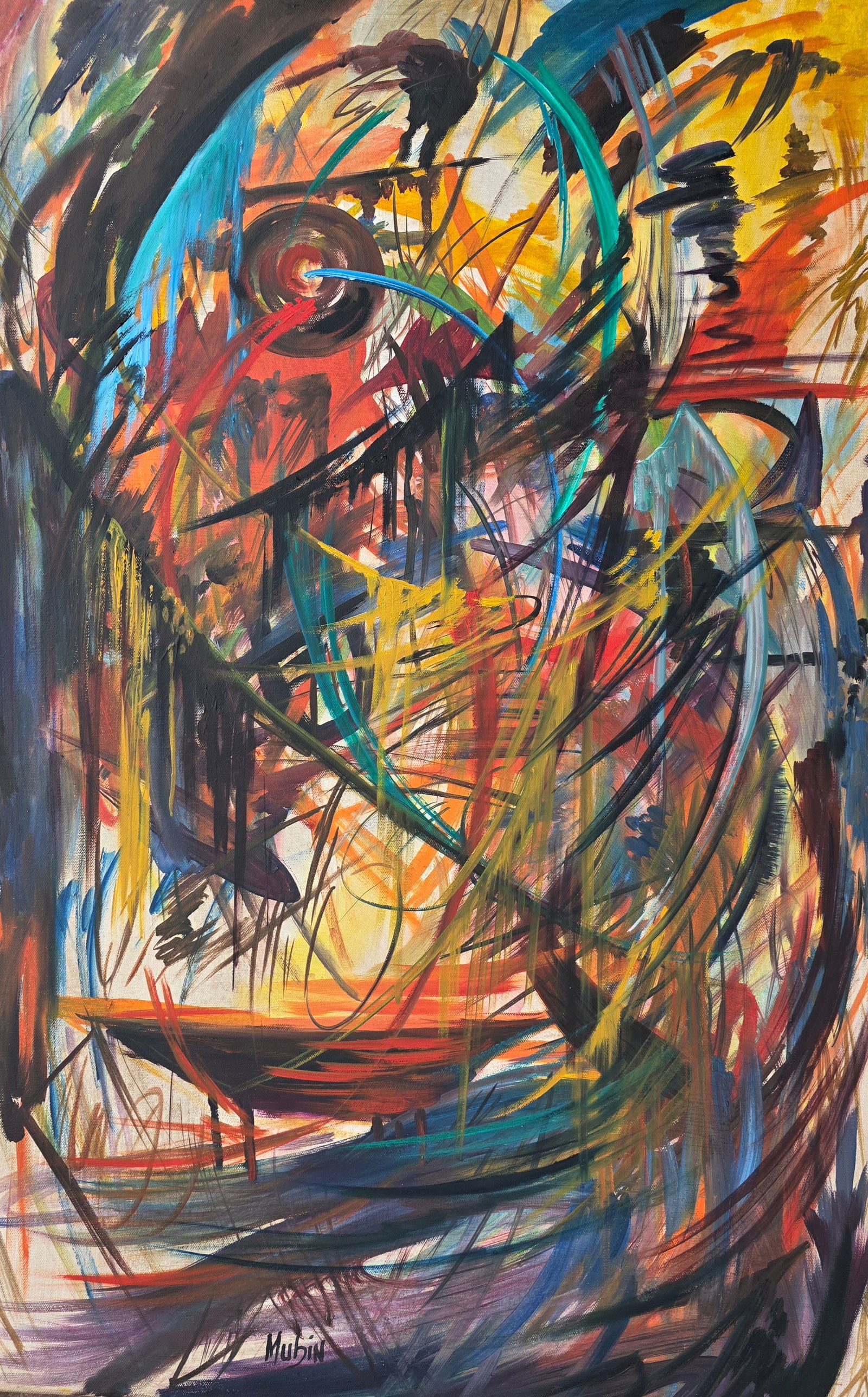 Mübin OrhonTurkish, 1924–1981Born in 1924, Istanbul, Mübin Orhon has graduated from the Faculty (1 of 2)