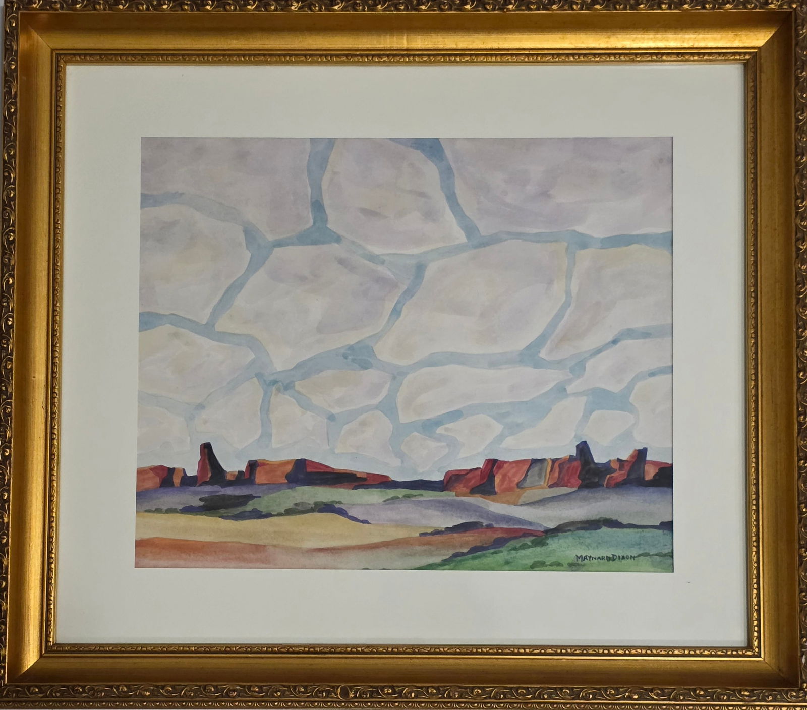 Maynard Dixon was an American artist. He was known for his paintings, and his body of work focused (1 of 2)