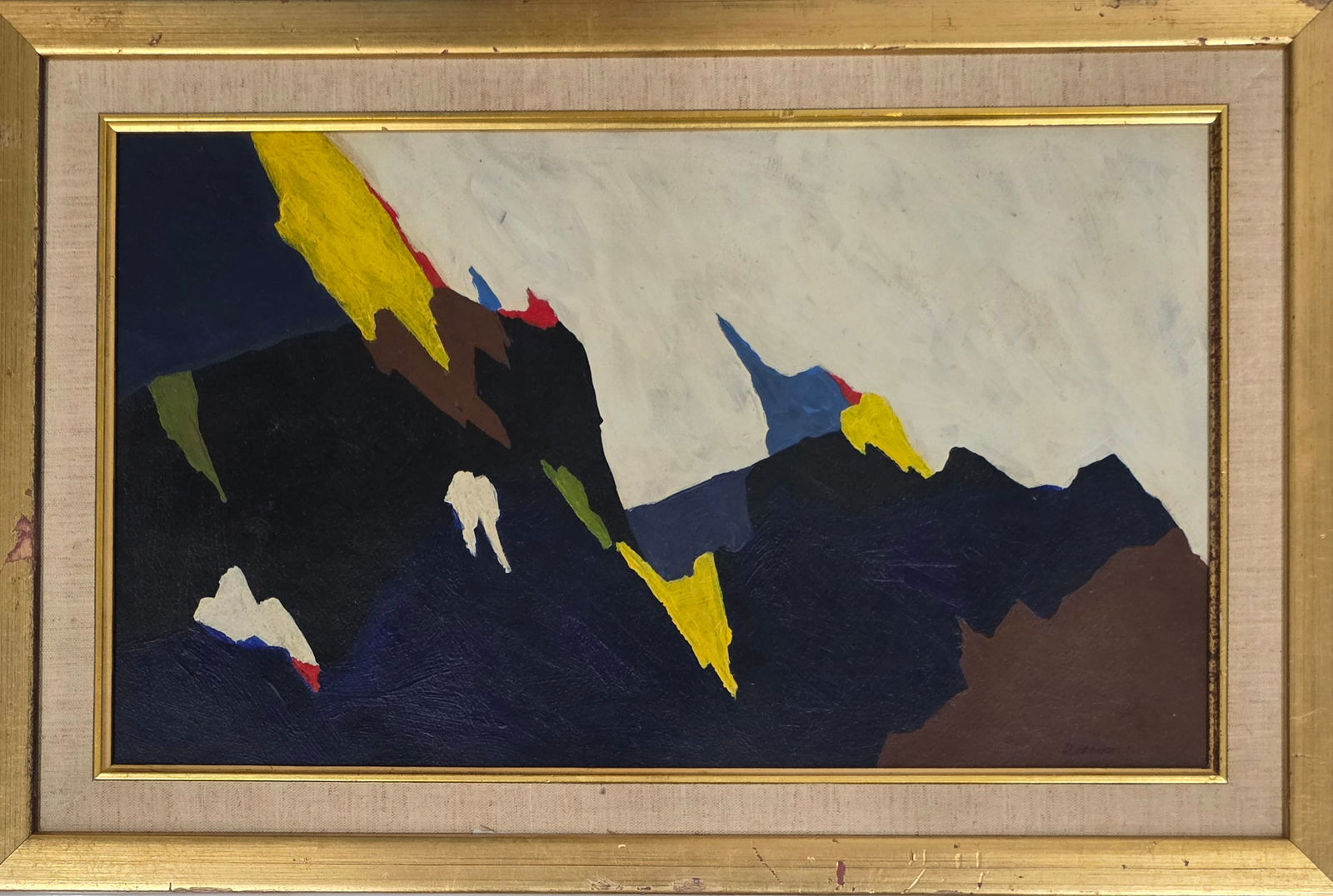 Dorothy Hood was an American painter in the Modernist tradition. Her work is held in private (1 of 2)