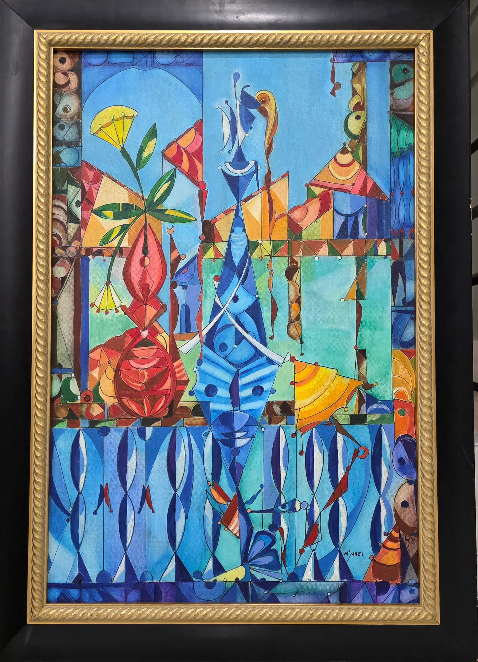 José María Mijares (born 1921 in Havana, Cuba - d. March, 2004 ) was a Cuban contemporary visual (1 of 4)