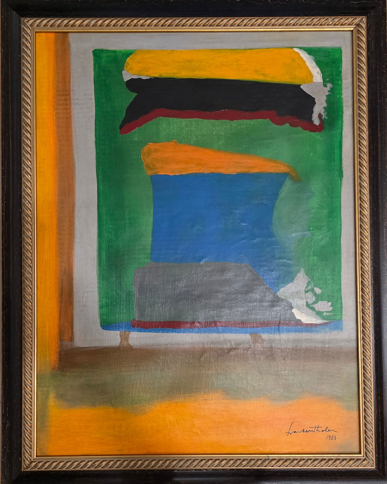 Helen Frankenthaler was an American abstract expressionist painter. She was a major contributor to (1 of 2)