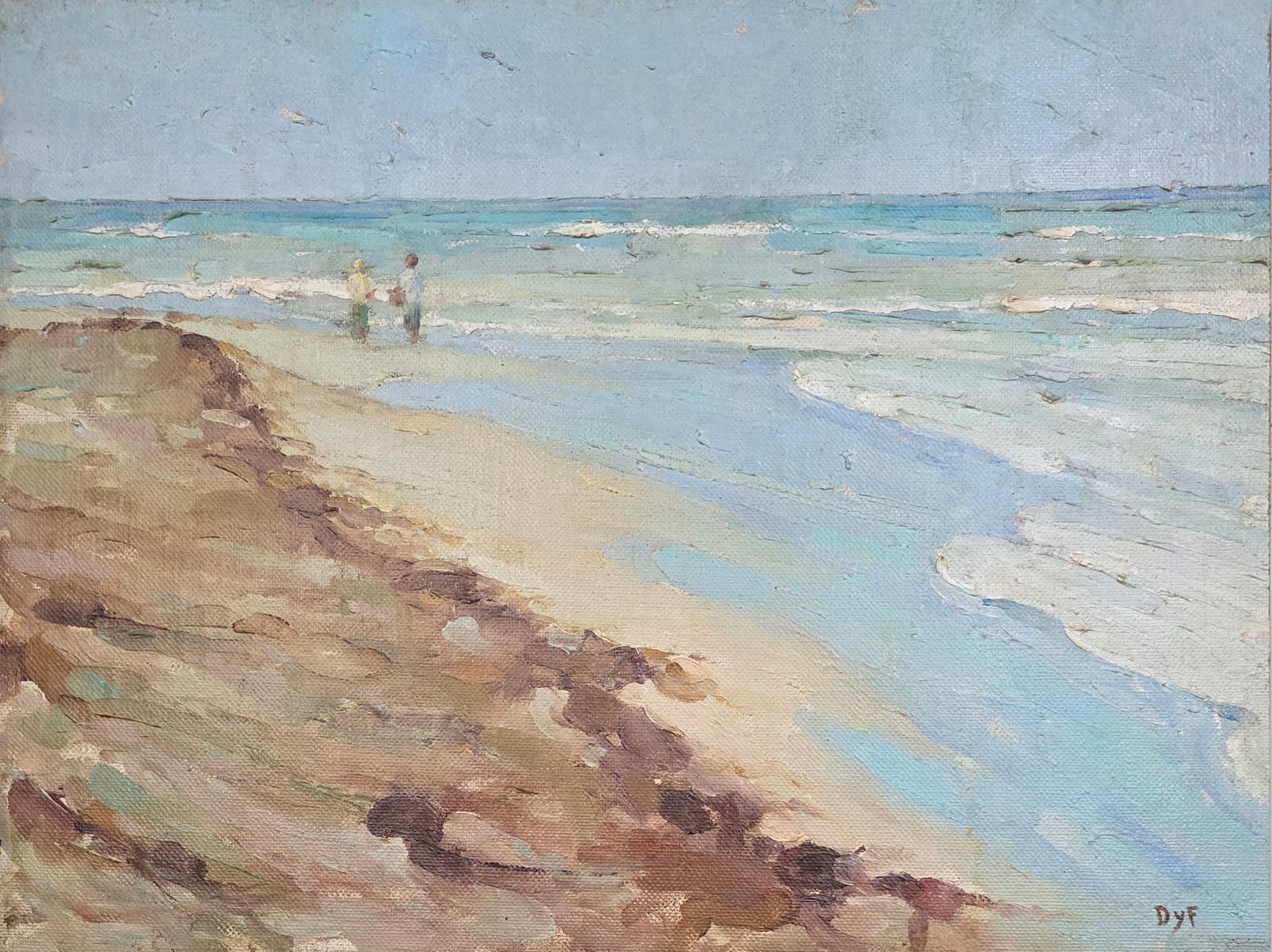 Marcel Dyf (born Marcel Dreyfus, 7 October 1899 – 15 September 1985) was a French impressionist: Marcel Dyf (born Marcel Dreyfus, 7 October 1899 – 15 September 1985) was a French impressionist painter. He started a career as an engineer but soon decided to become a painter He painted frescoes i