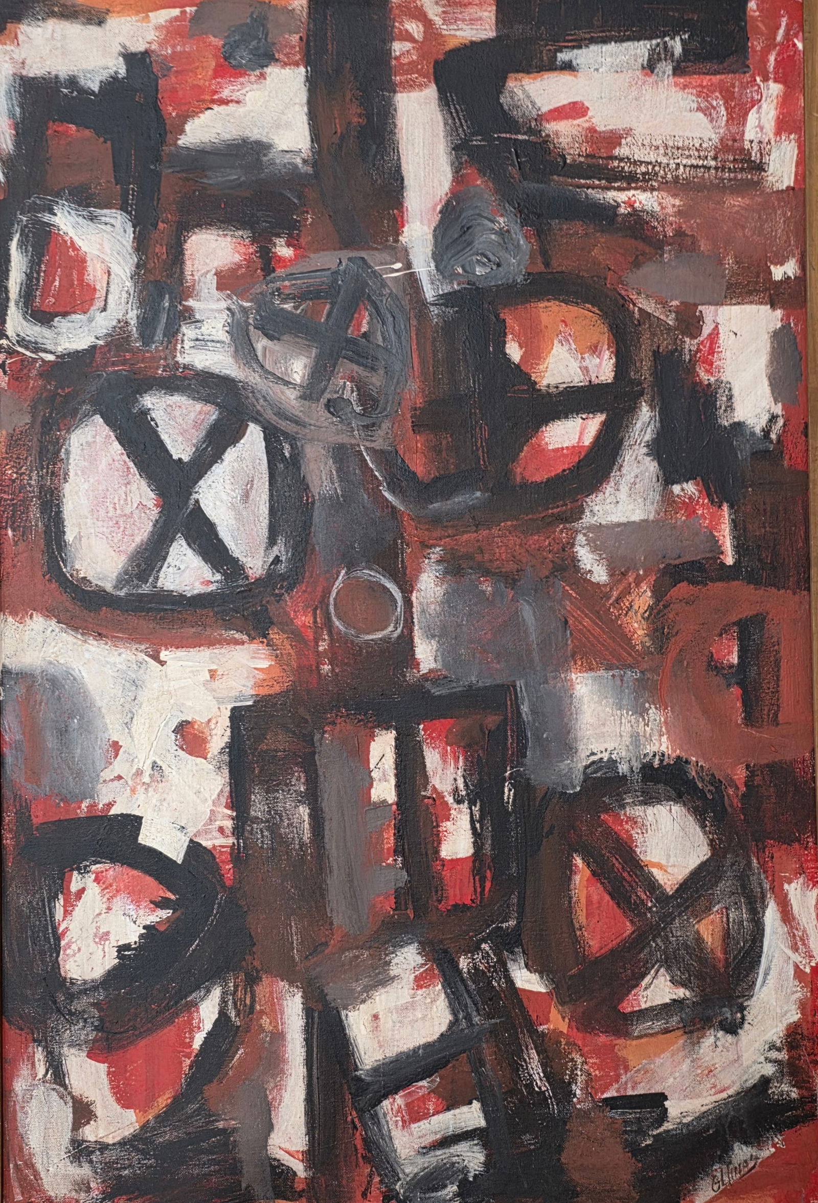 Guido Llinás (Pinar del Río, Cuba, 1923 – Paris, France, 2005) was an influential Cuban painter, (1 of 3)