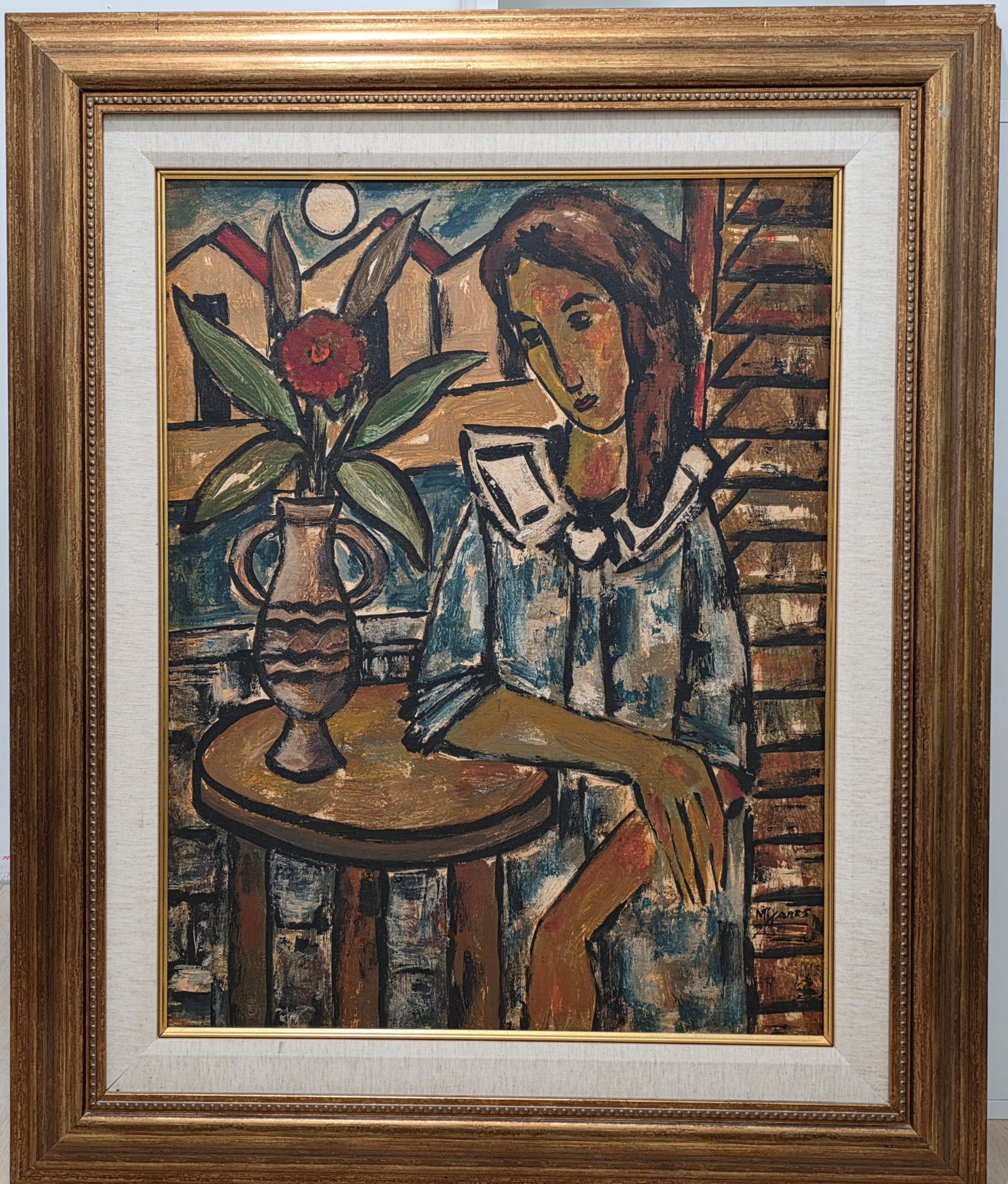 Jose Mijares Cuban Artist: b. 1921-2004. In 1942 this Cuban artist was admitted to San Alejandro: Jose Mijares Cuban Artist: b. 1921-2004. In 1942 this Cuban artist was admitted to San Alejandro Academy of Fine Arts, Havana. After finishing his academic studies and with a solid professional format