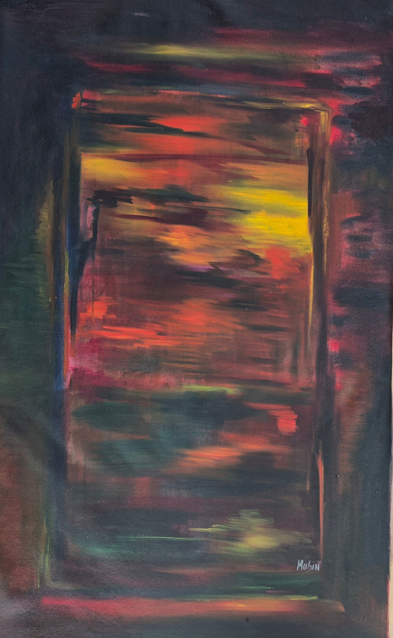 Mübin OrhonTurkish, 1924–1981Born in 1924, Istanbul, Mübin Orhon has graduated from the Faculty: Mübin OrhonTurkish, 1924–1981Born in 1924, Istanbul, Mübin Orhon has graduated from the Faculty of Political Sciences of Ankara University. The artist who moved to Paris in 1948 to complete his do