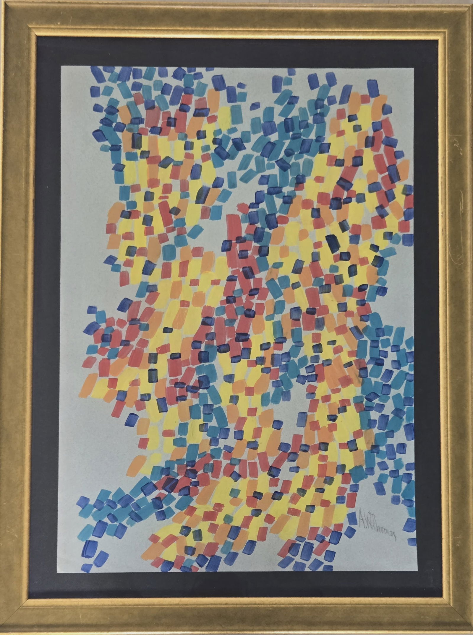 Alma Woodsey Thomas was an African-American artist and art teacher who lived and worked in Washingto (1 of 2)