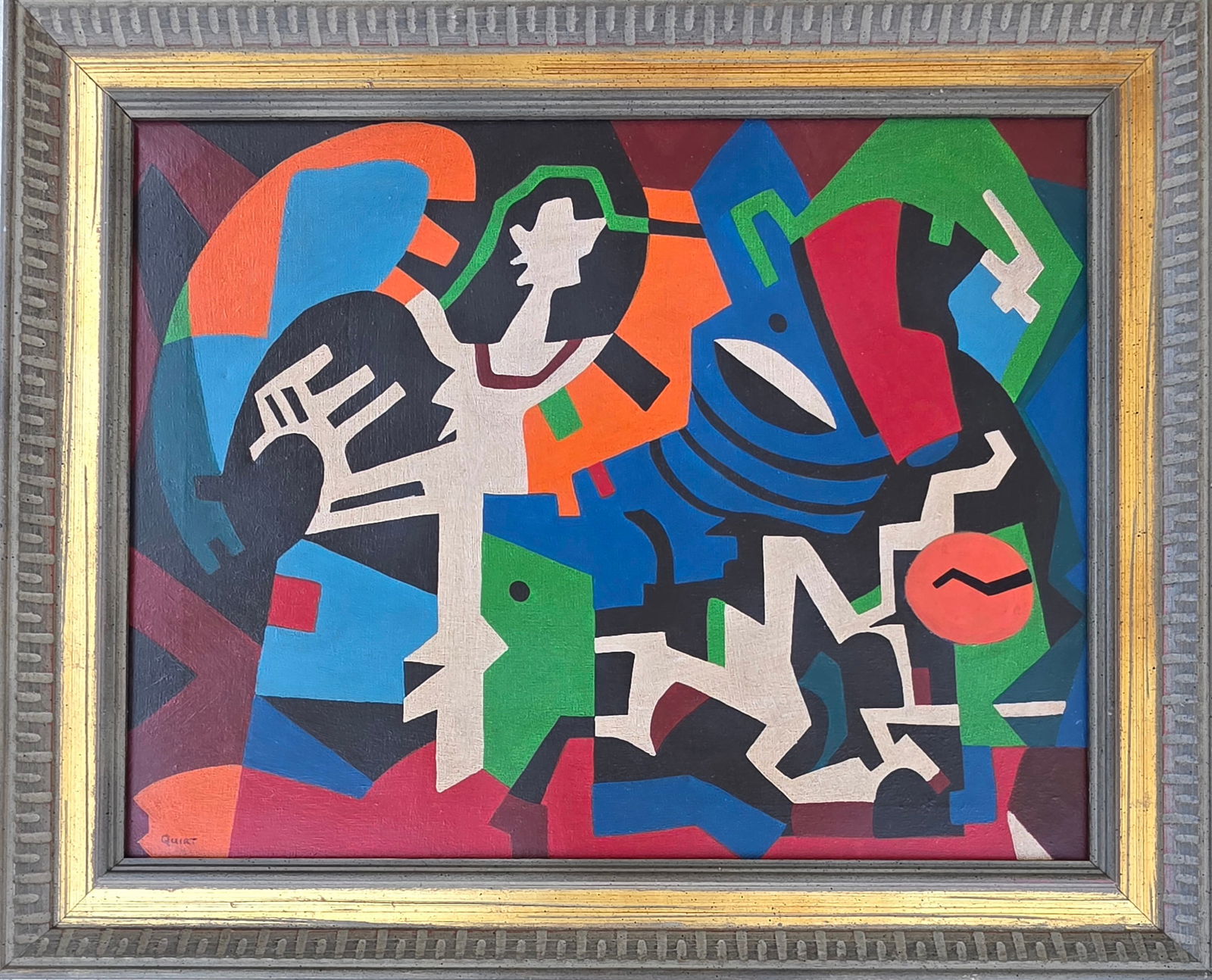 Walter Quirt was an American artist. He was employed by WPA Federal Arts Project for seven years. He: Walter Quirt was an American artist. He was employed by WPA Federal Arts Project for seven years. He painted many small panels that showed his influences from Diego Rivera, and Jose Orozco. Quirt was