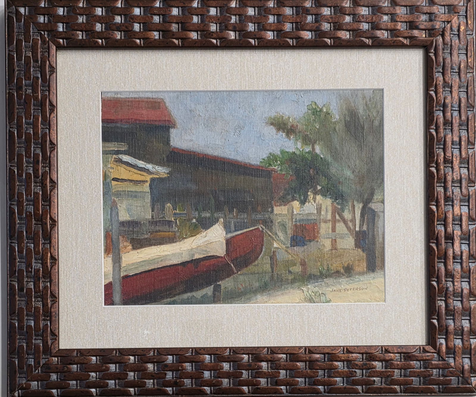 Jane Peterson was an American Impressionist and Expressionist painter. Her works use broad swaths of: Jane Peterson was an American Impressionist and Expressionist painter. Her works use broad swaths of vibrant colors to combine an interest in light and in the depiction of spontaneous moments. She pai