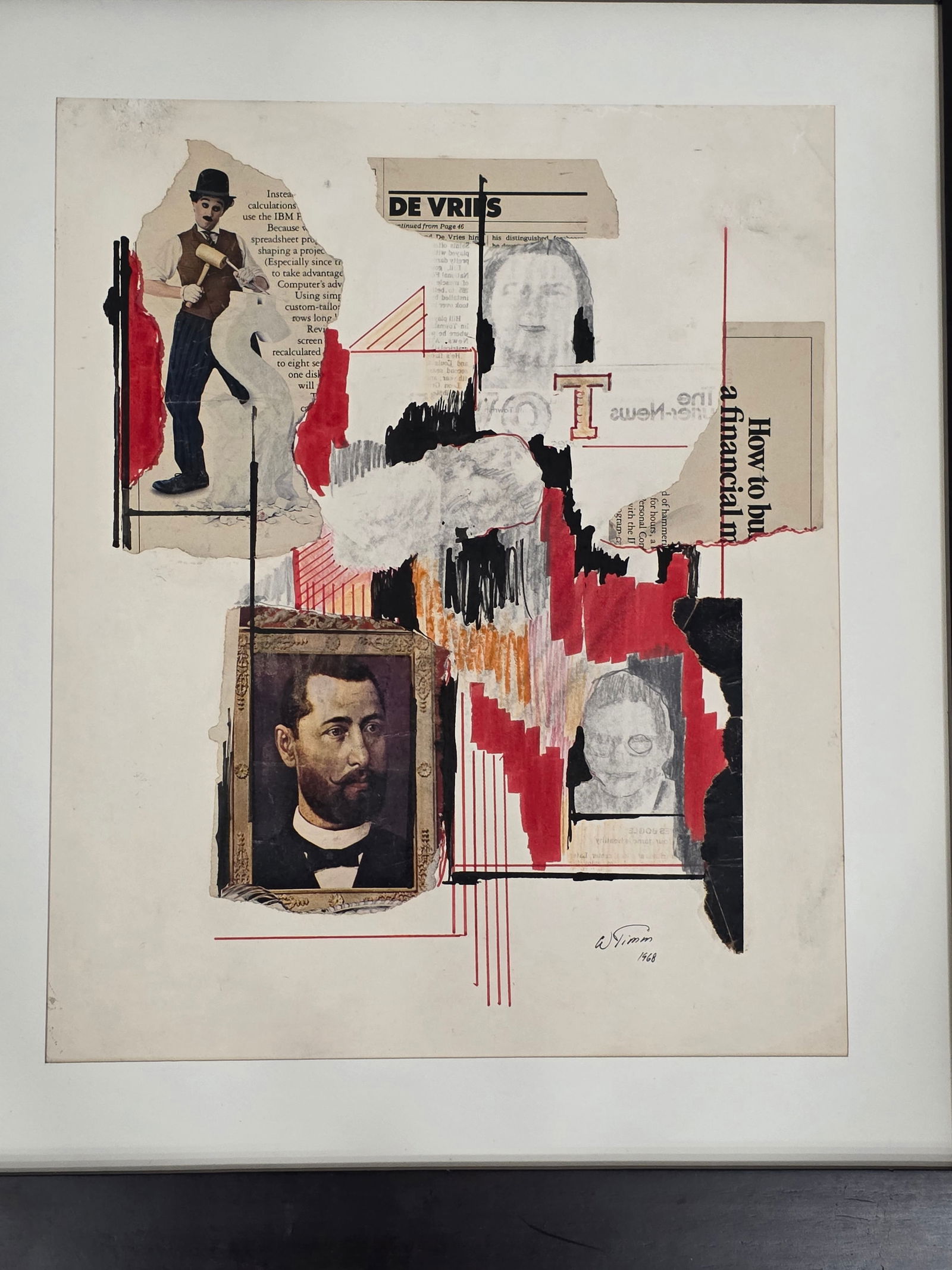 Wayne Timm was born in 1937. In the 1960s, Timm rubbed elbows with the likes of Warhol, (1 of 2)