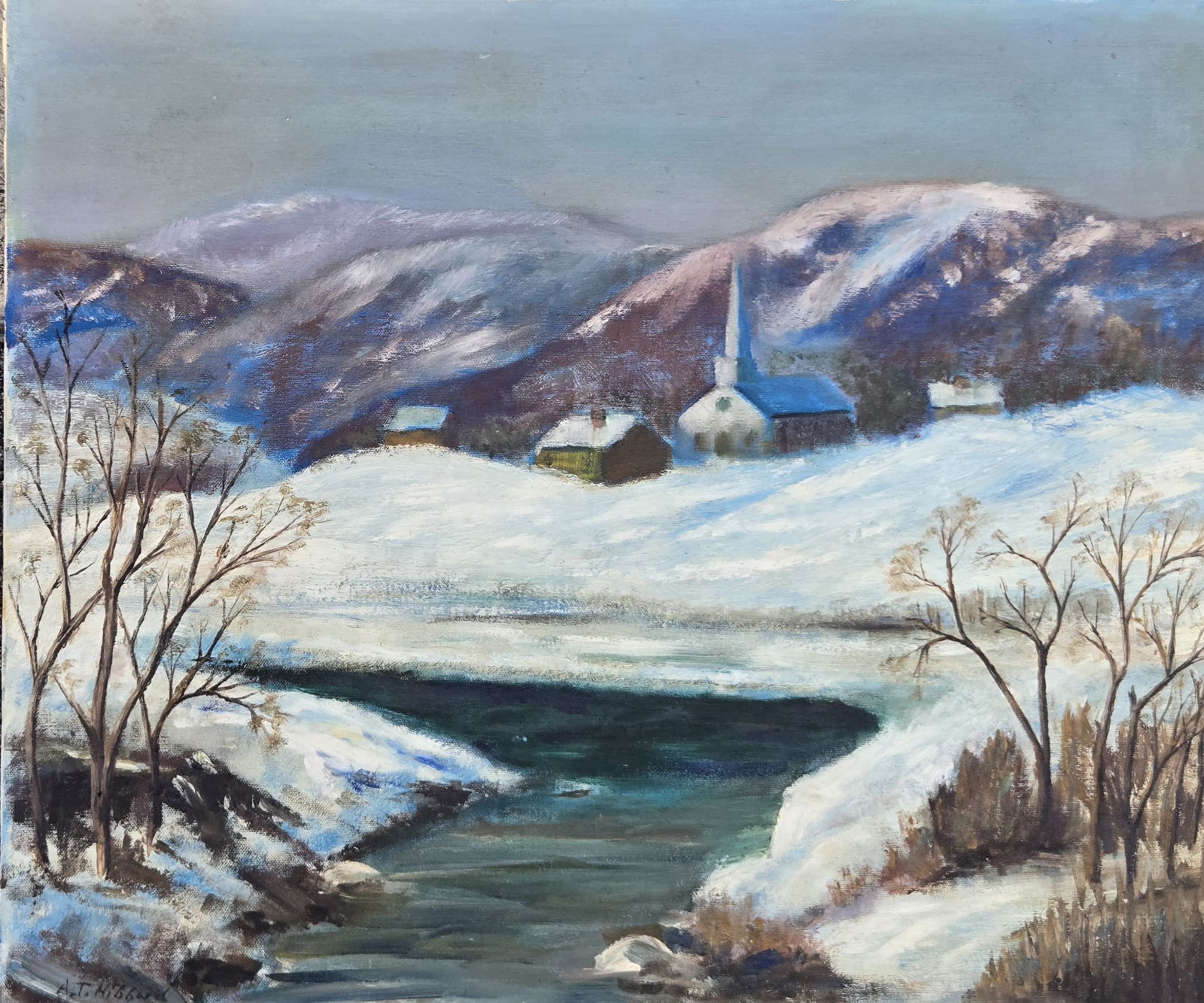 Aldro Thompson Hibbard was an American plein air painter known for his landscape paintings, (1 of 2)