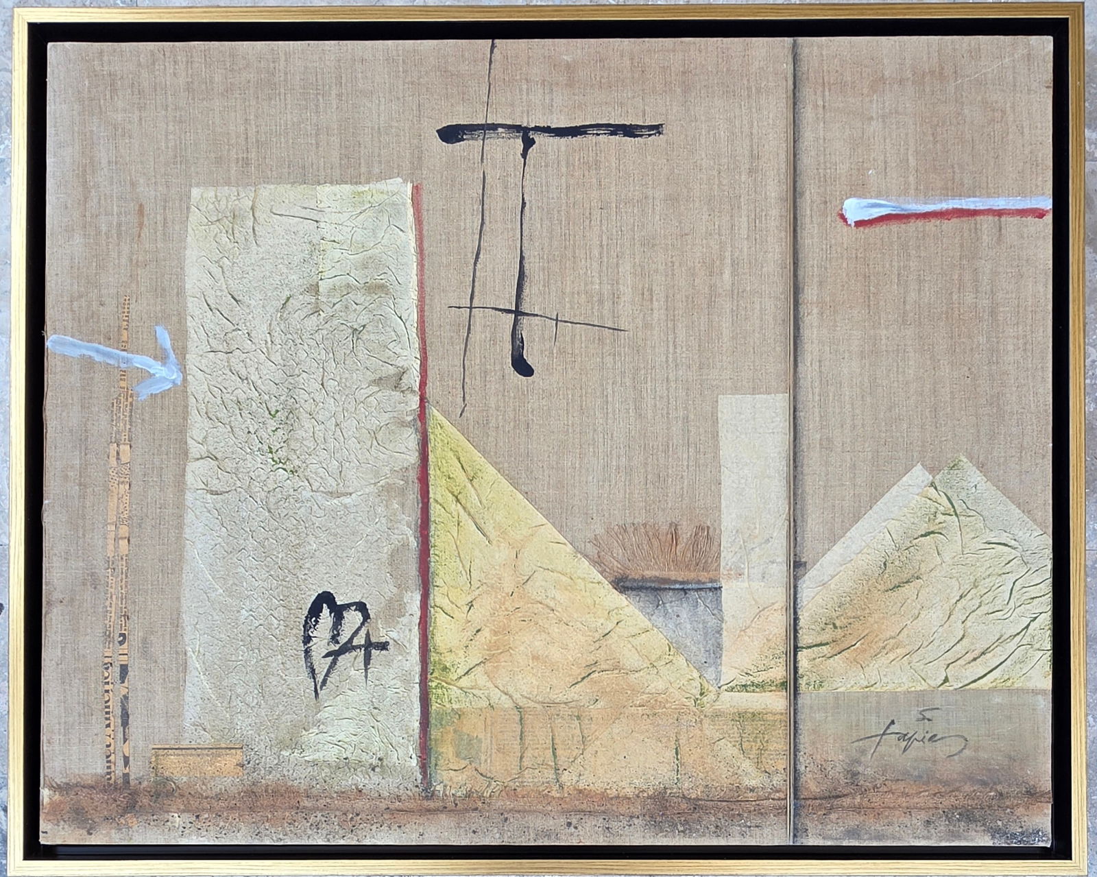 Antoni Tàpies i Puig, 1st Marquess of Tàpies (Catalan: [?n?t?ni ?tapi.?s]; 13 December 1923 (1 of 2)