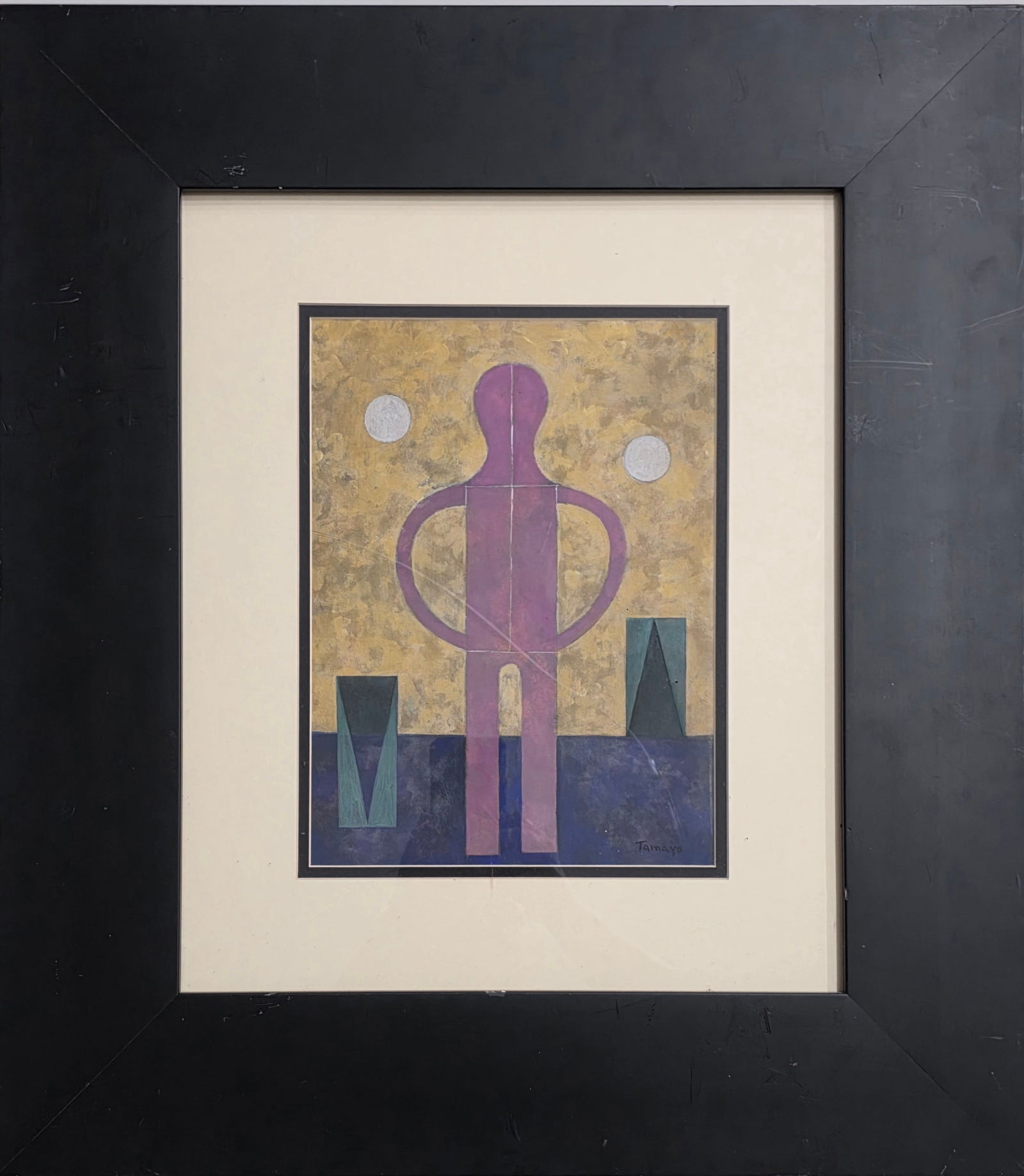 Rufino Tamayo was a Mexican painter of Zapotec heritage, born in Oaxaca de Juárez, Mexico. Tamayo: Rufino Tamayo was a Mexican painter of Zapotec heritage, born in Oaxaca de Juárez, Mexico. Tamayo was active in the mid-20th century in Mexico and New York, painting figurative abstraction with surre