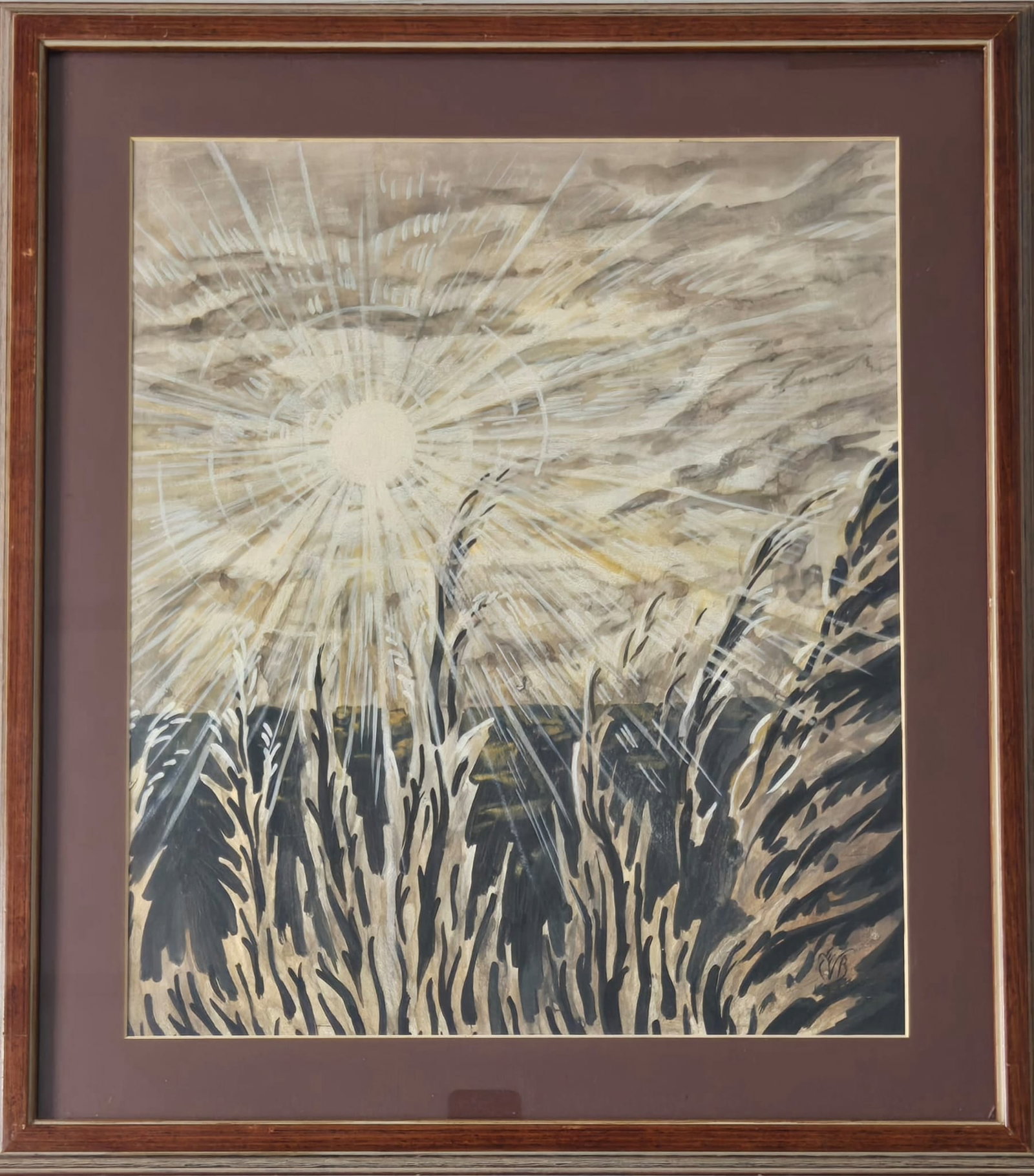 Charles Burchfield was an American painter and visionary artist, known for his passionate watercolor: Charles Burchfield was an American painter and visionary artist, known for his passionate watercolors of nature scenes and townscapes. The largest collection of Burchfield's paintings, archives and jo