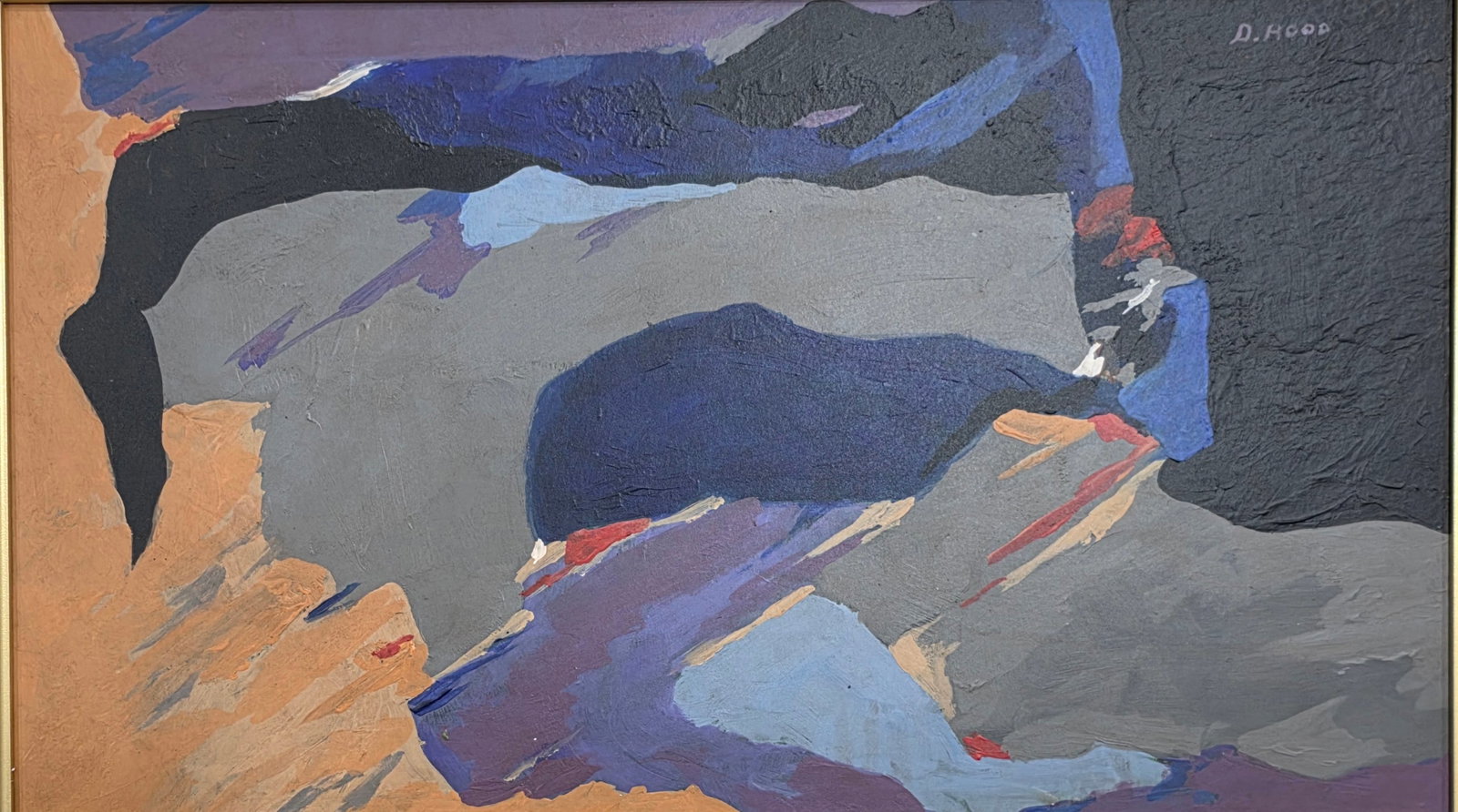 Dorothy Hood was an American painter in the Modernist tradition. Her work is held in private (1 of 2)
